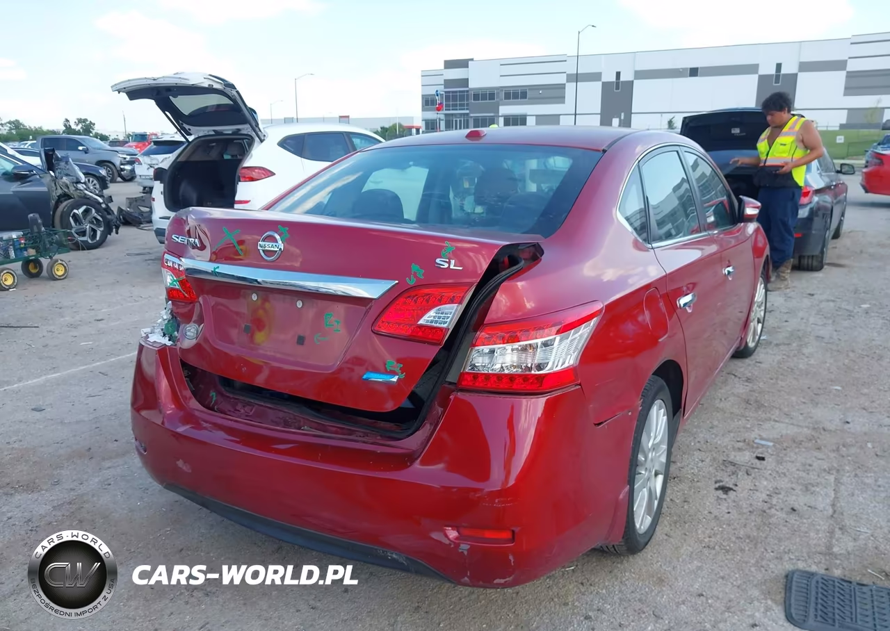2013 Nissan Sentra Sl VIN:3N1AB7AP1DL685950 - 4