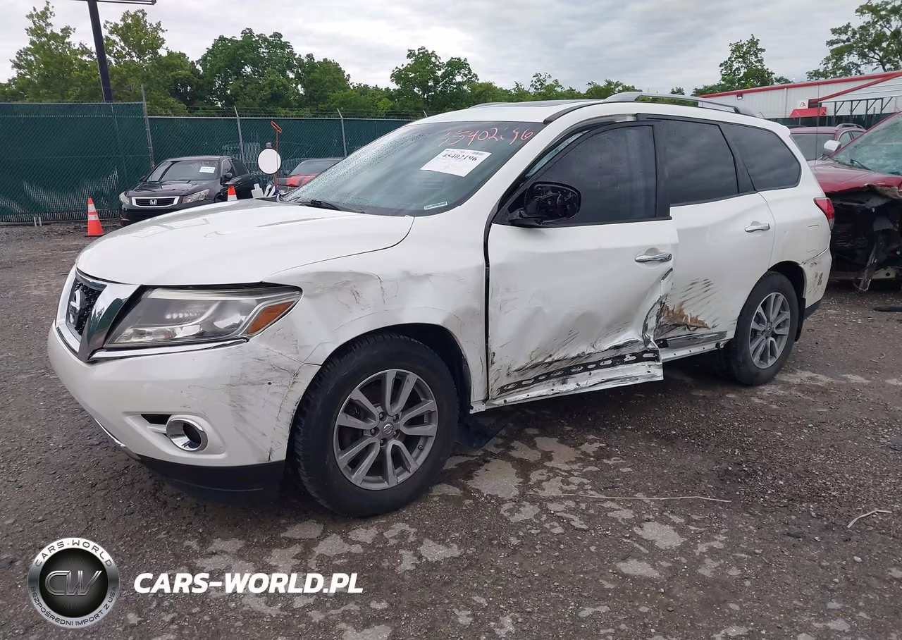 2016 Nissan Pathfinder Sl VIN:5N1AR2MM3GC647127 - 2
