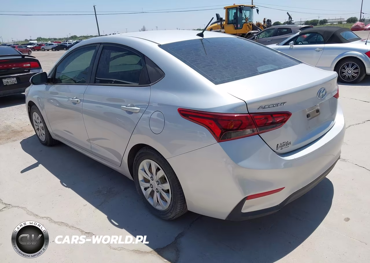 2020 Hyundai Accent Se VIN:3KPC24A62LE109816 - 3