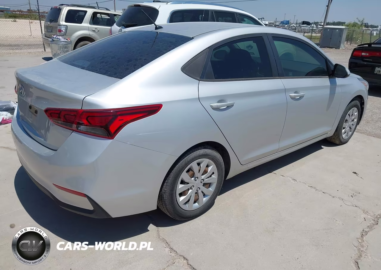 2020 Hyundai Accent Se VIN:3KPC24A62LE109816 - 4
