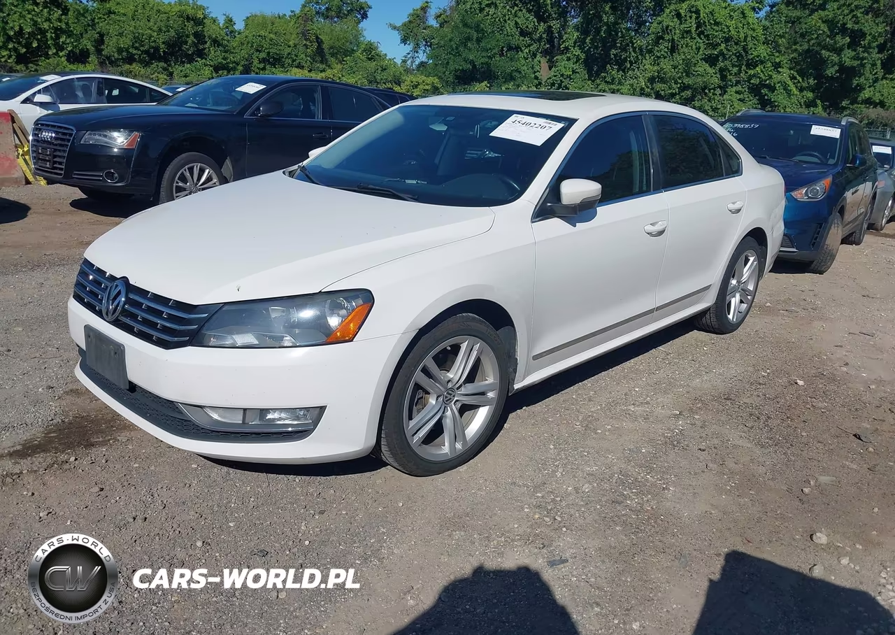 2015 Volkswagen Passat 2.0L Tdi Sel Premium VIN:1VWCV7A30FC026330 - 2