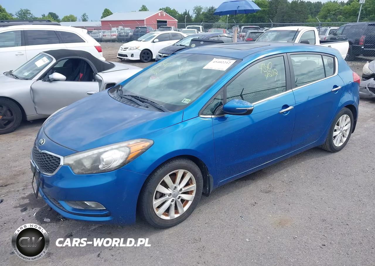 2015 Kia Forte Ex VIN:KNAFX5A84F5283857 - 2