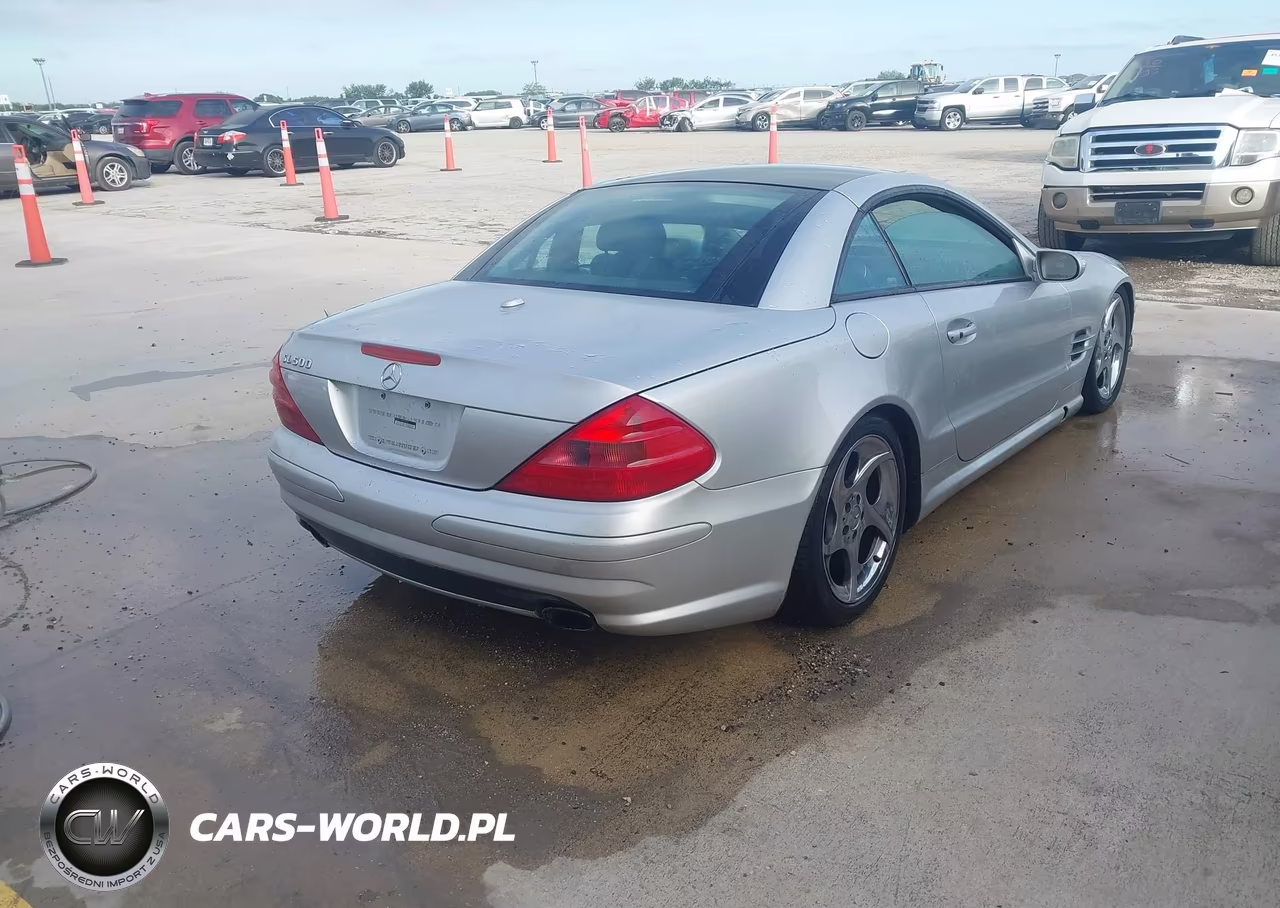 2004 Mercedes-Benz Sl 500 VIN:WDBSK75F74F078429 - 4