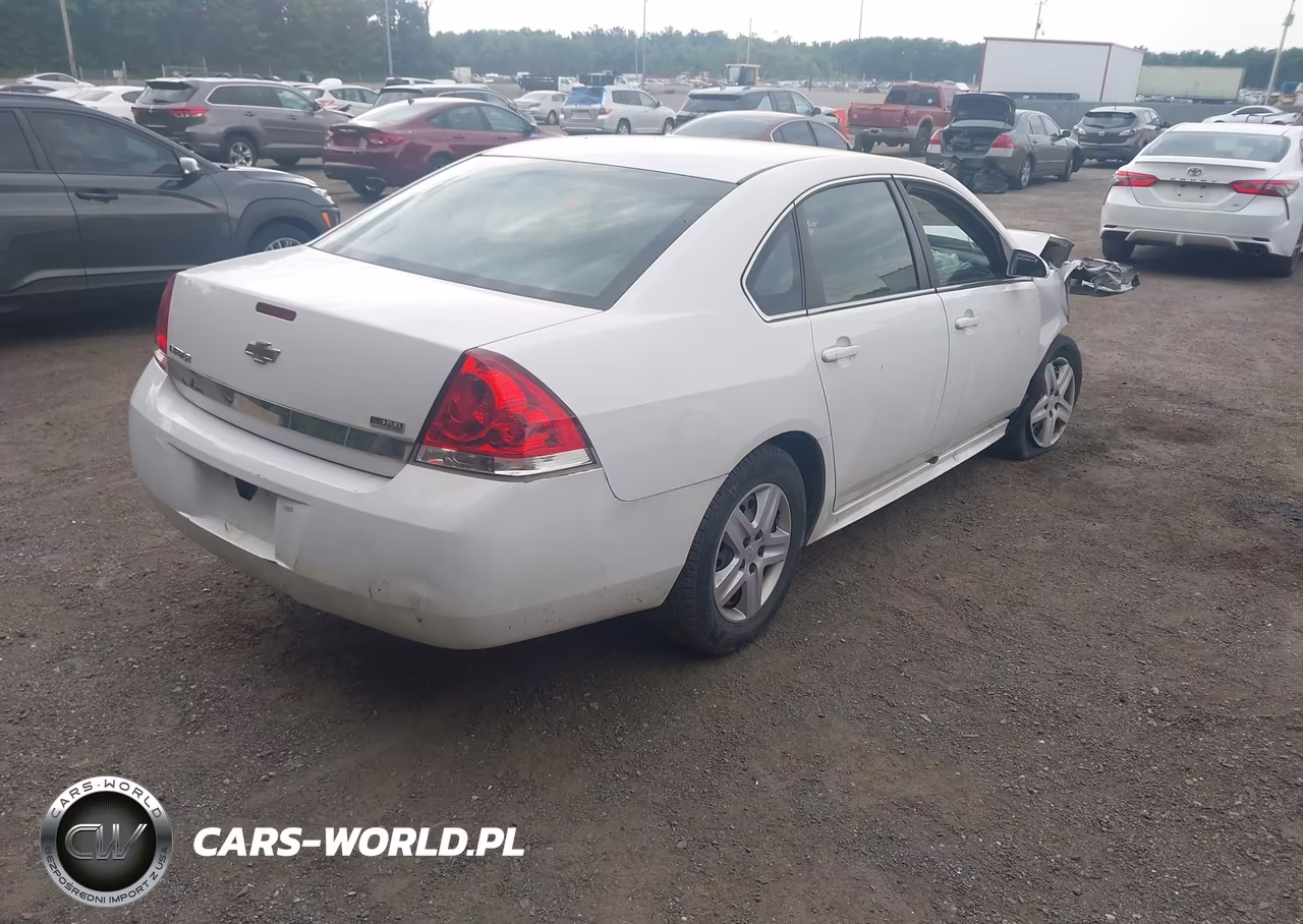 2010 Chevrolet Impala Ls VIN:2G1WA5EK8A1114390 - 4