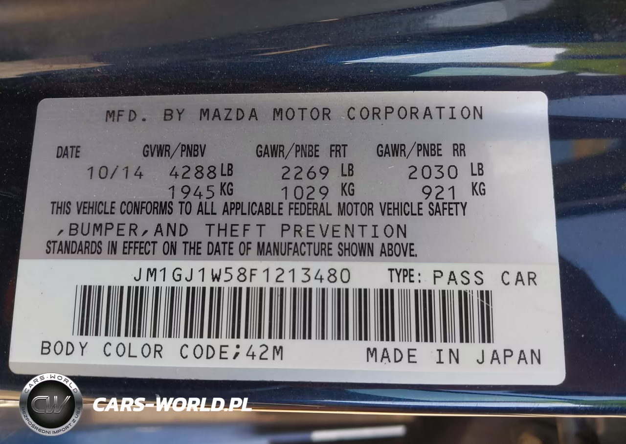 2015 Mazda Mazda6 I Grand Touring VIN:JM1GJ1W58F1213480 - 9