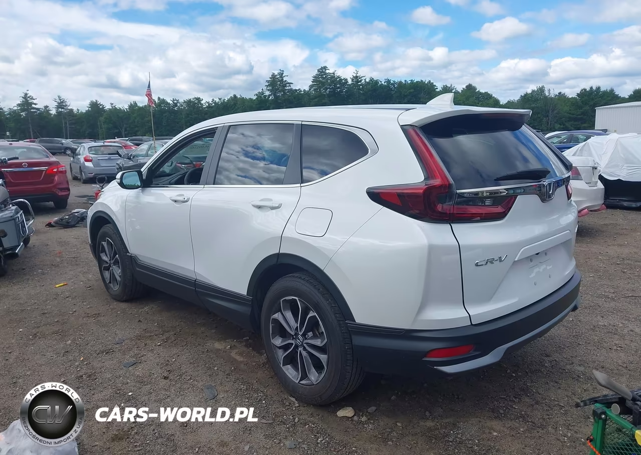 2022 Honda Cr-V Awd Ex VIN:2HKRW2H56NH613798 - 3
