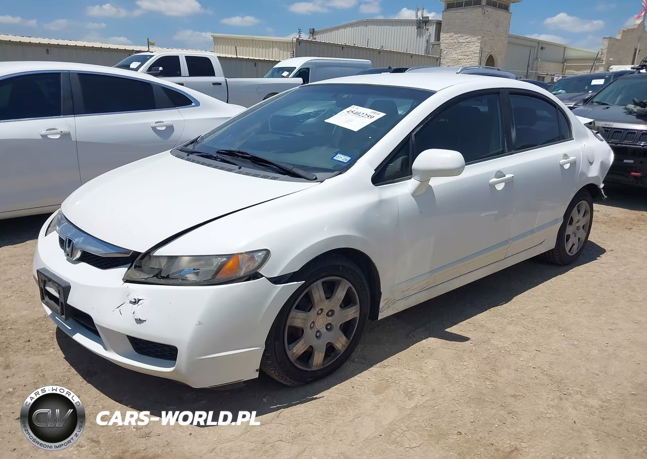 2009 Honda Civic Lx VIN:2HGFA16569H365115 - 2