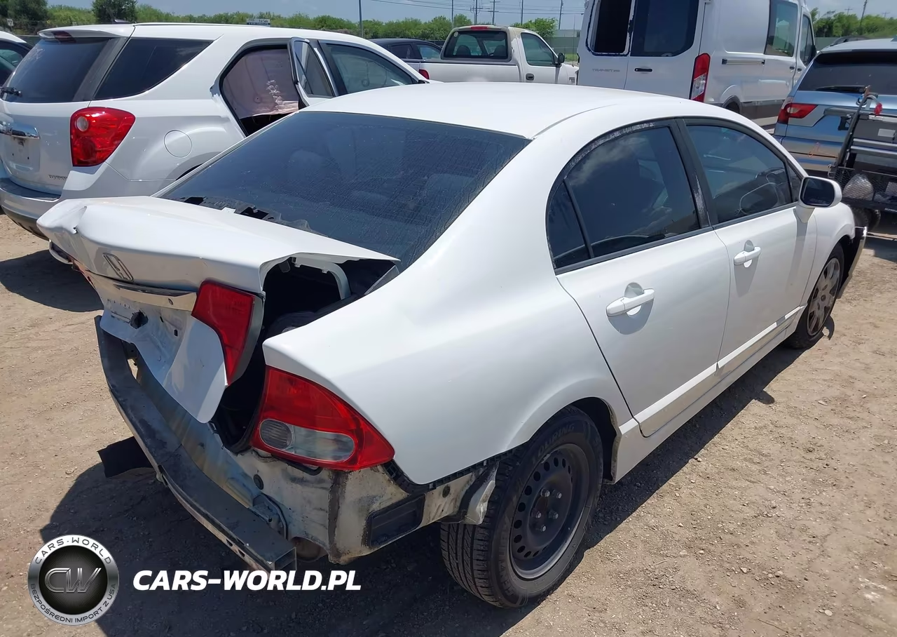 2009 Honda Civic Lx VIN:2HGFA16569H365115 - 4