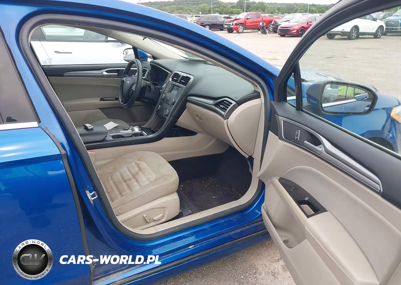 2017 Ford Fusion Se VIN:3FA6P0H71HR179478 - 5