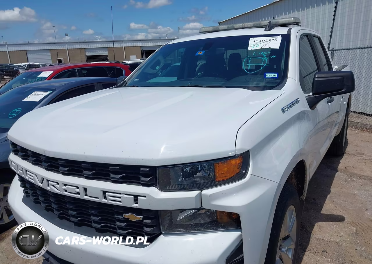 2021 Chevrolet Silverado 1500 2Wd Standard Bed Custom VIN:1GCRWBEK6MZ185507 - 6