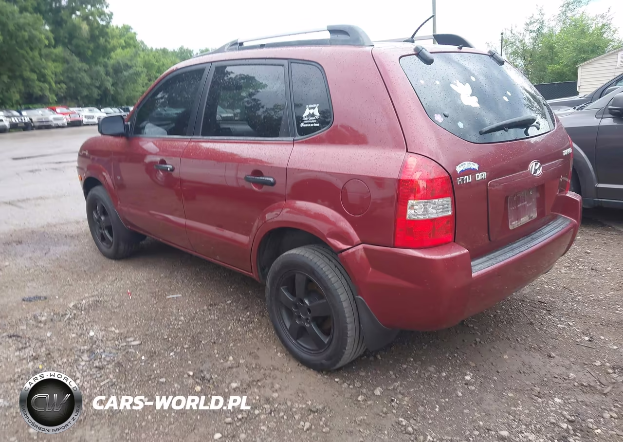 2007 Hyundai Tucson Gls VIN:KM8JM12B27U630985 - 3