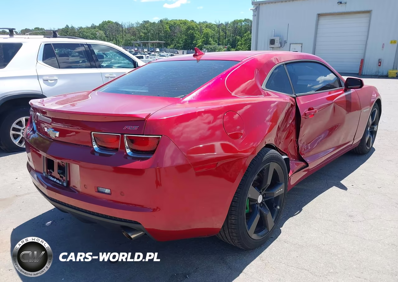 2013 Chevrolet Camaro 2Lt VIN:2G1FC1E37D9178812 - 4
