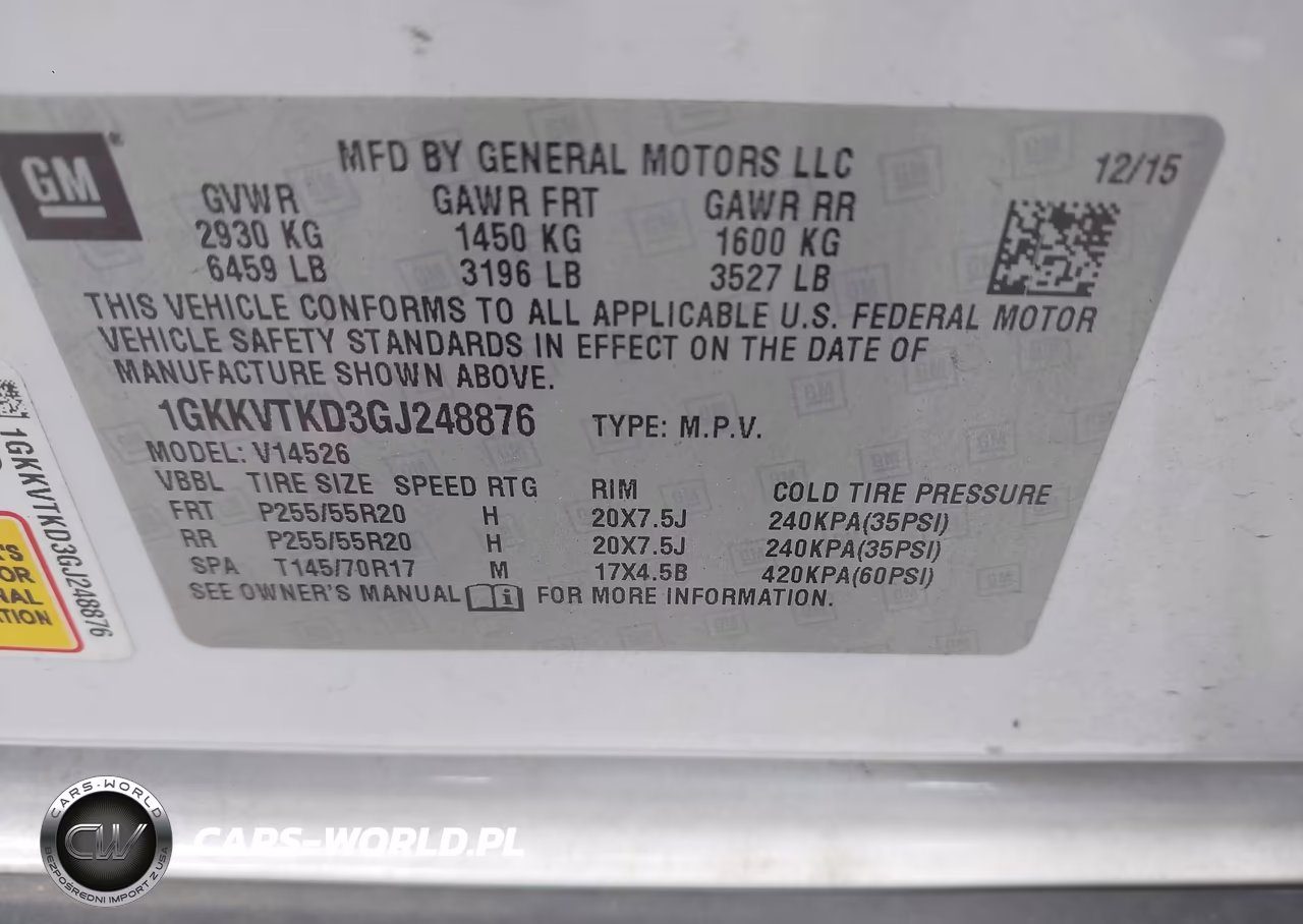 2016 GMC Acadia Denali VIN:1GKKVTKD3GJ248876 - 9