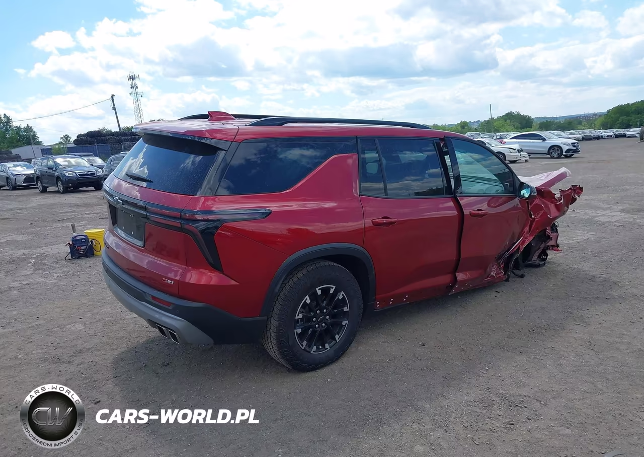 2025 Chevrolet Traverse Awd Z71 VIN:1GNEVJRS4SJ113309 - 4
