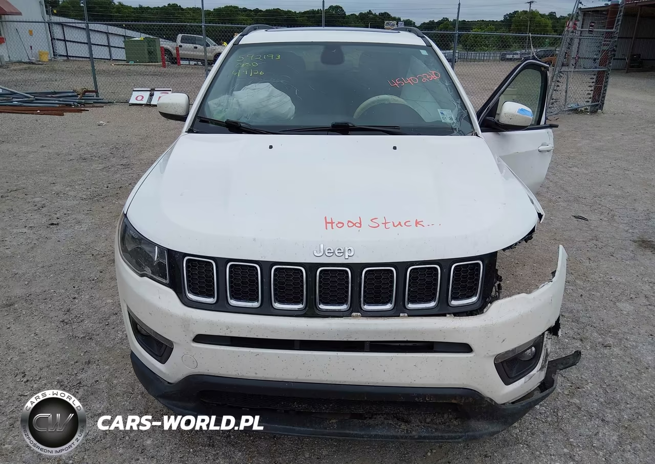 2021 Jeep Compass Latitude Fwd VIN:3C4NJCBB8MT592193 - 10