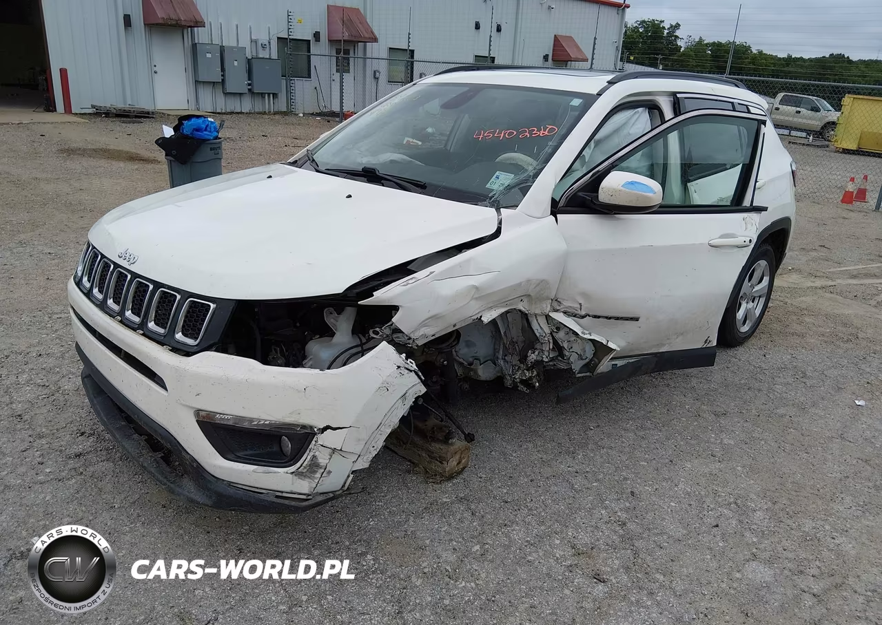 2021 Jeep Compass Latitude Fwd VIN:3C4NJCBB8MT592193 - 2