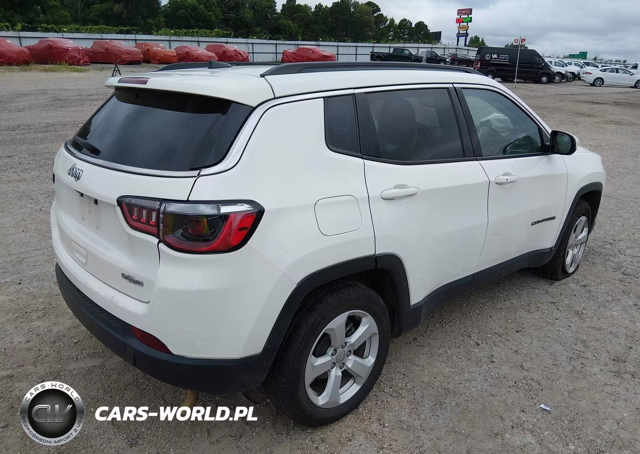 2021 Jeep Compass Latitude Fwd VIN:3C4NJCBB8MT592193 - 4