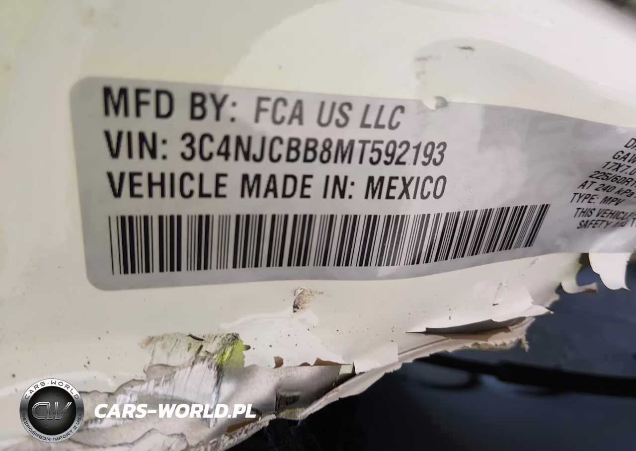2021 Jeep Compass Latitude Fwd VIN:3C4NJCBB8MT592193 - 9