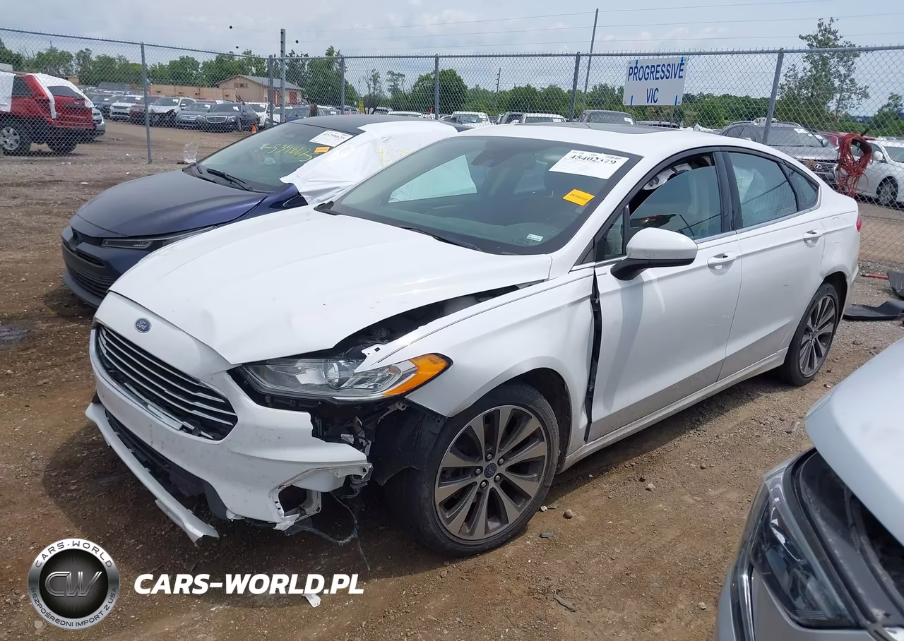2020 Ford Fusion Se VIN:3FA6P0T91LR190501 - 2