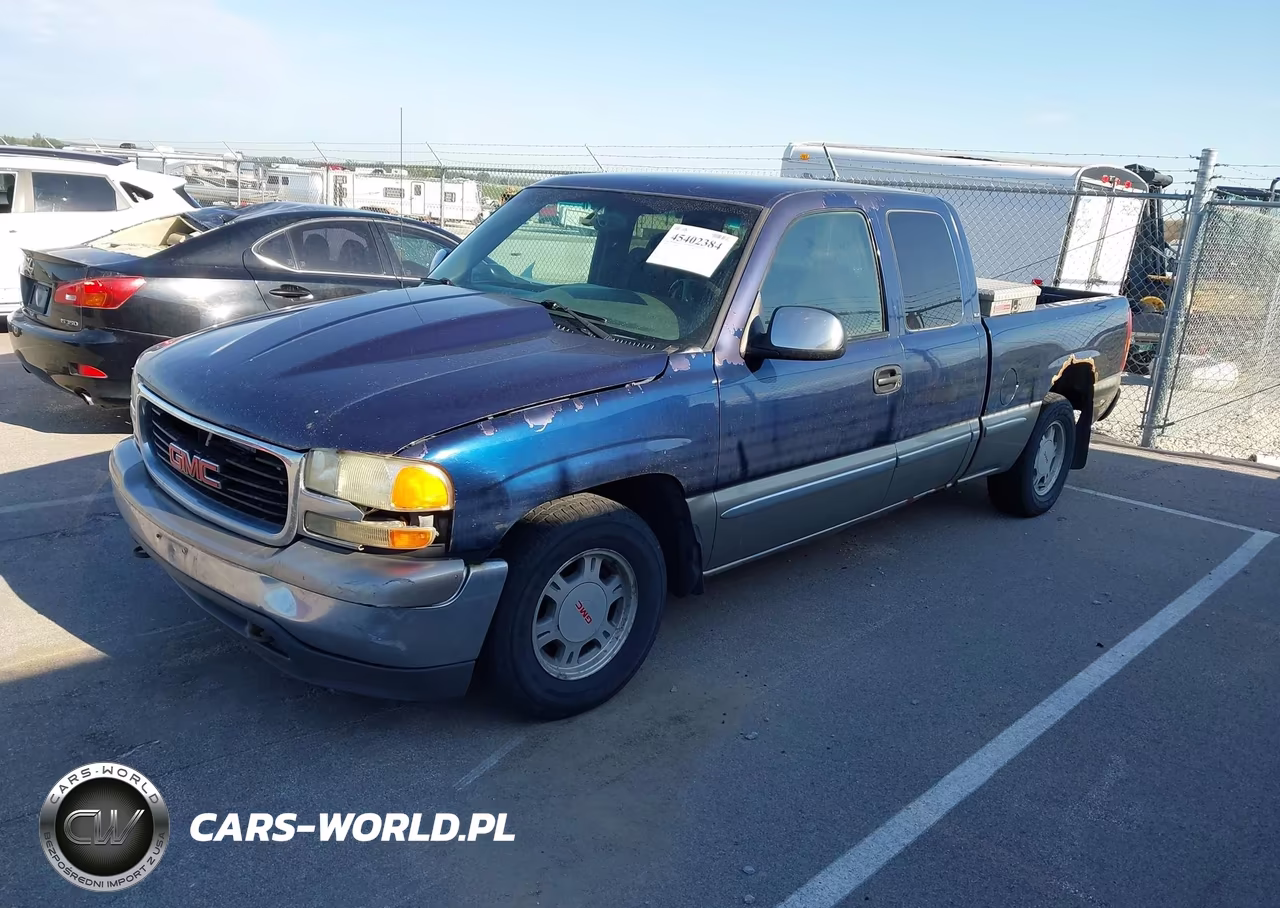 2000 GMC Sierra 1500 Sle VIN:1GTEC19TXYZ343812 - 2