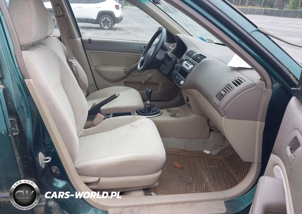 2001 Honda Civic Dx VIN:2HGES15231H587244 - 5