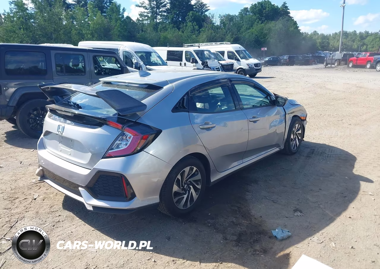 2017 Honda Civic Lx VIN:SHHFK7H29HU403134 - 4