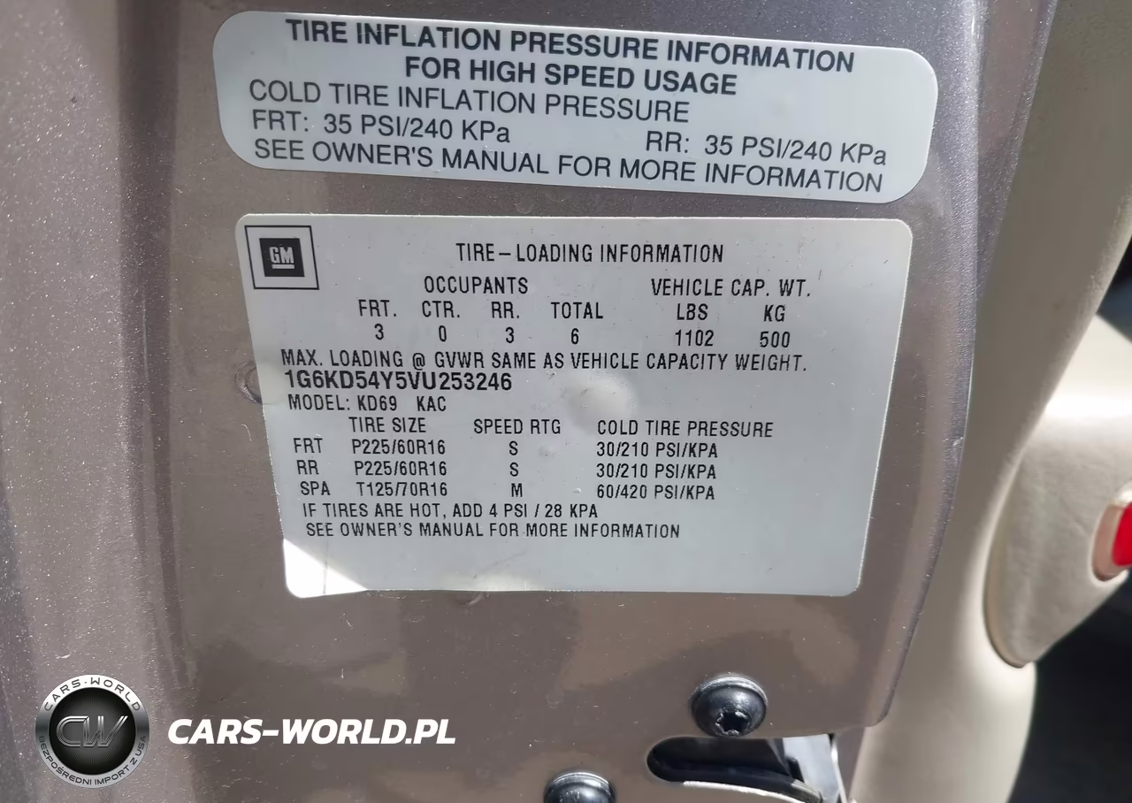 1997 Cadillac Deville Standard VIN:1G6KD54Y5VU253246 - 9