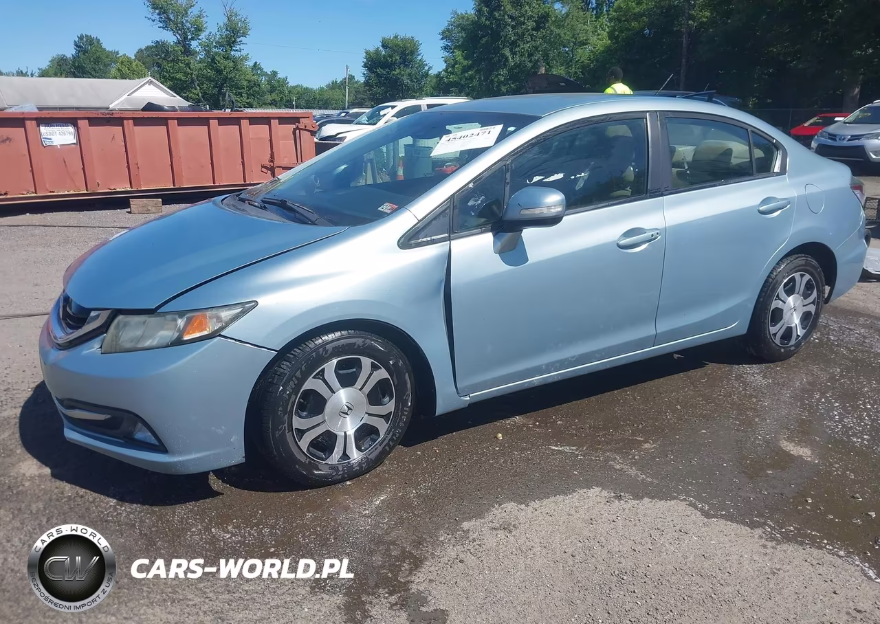 2014 Honda Civic Hybrid VIN:19XFB4F35EE001558 - 2