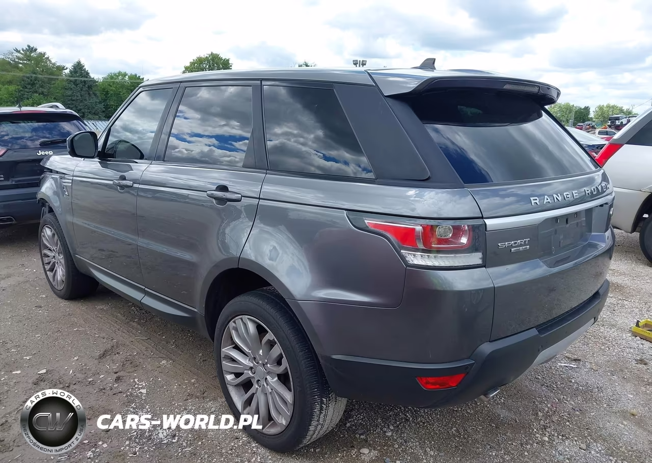 2016 Land Rover Range Rover Sport 3.0L V6 Turbocharged Diesel Hse Td6 VIN:SALWR2KF2GA545045 - 3