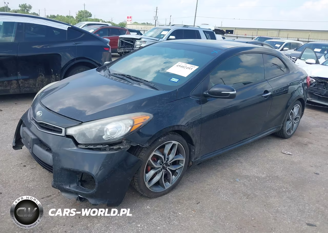 2016 Kia Forte Koup Sx VIN:KNAFZ6A34G5576597 - 2