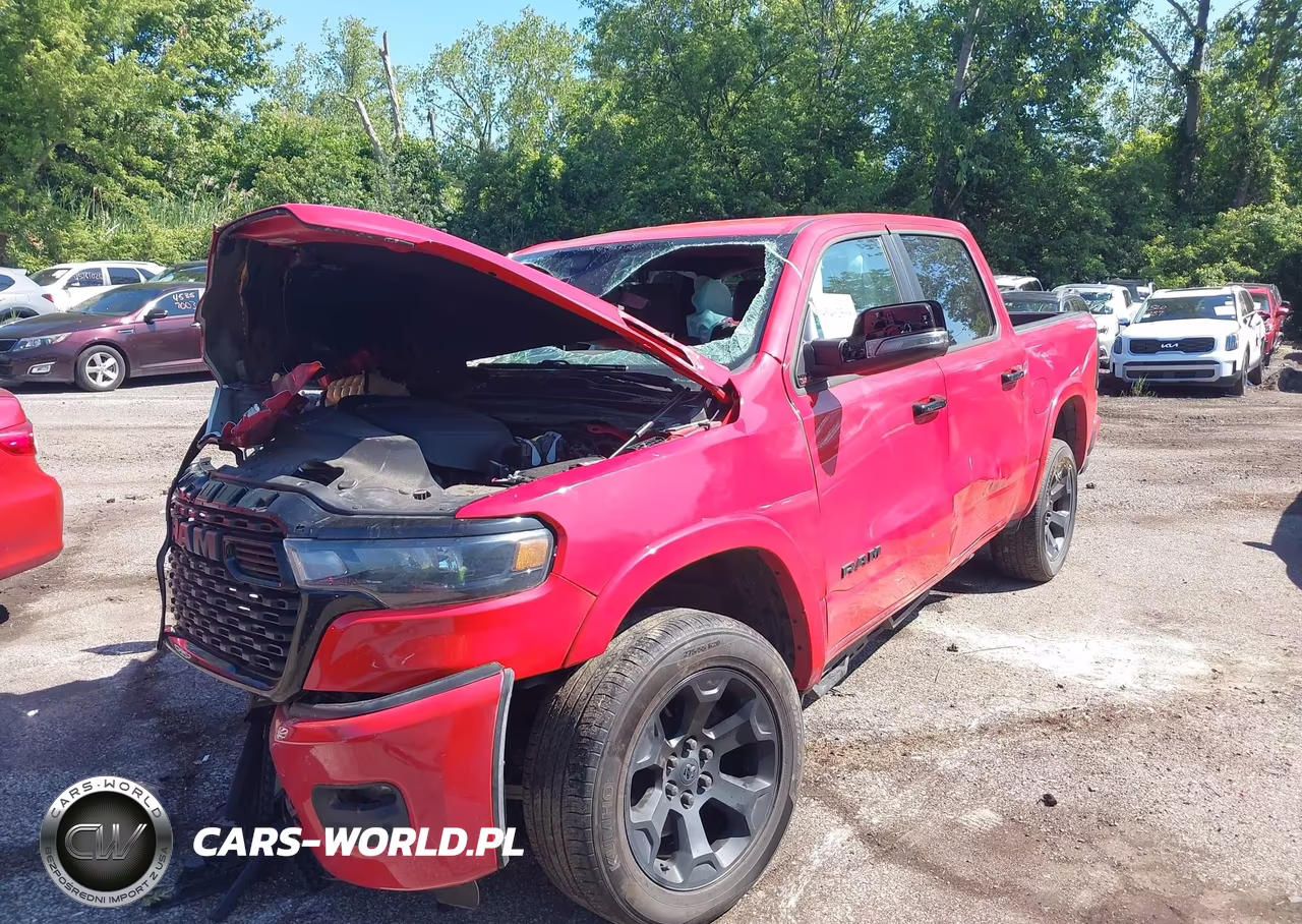 2025 Ram 1500 Big Horn 4X4 5'7 Box VIN:1C6SRFFP7SN520263 - 2