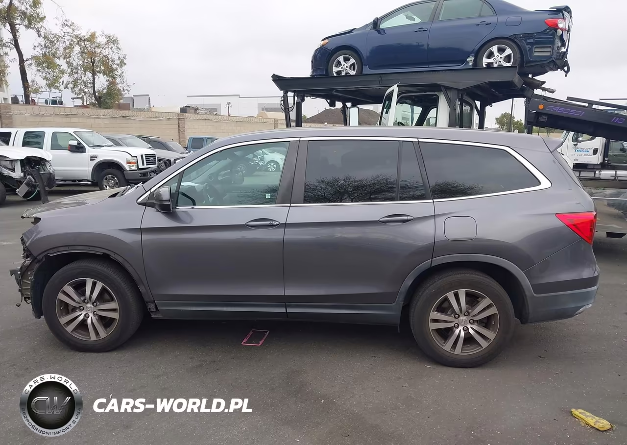 2017 Honda Pilot Ex-L VIN:5FNYF5H57HB037784 - 15