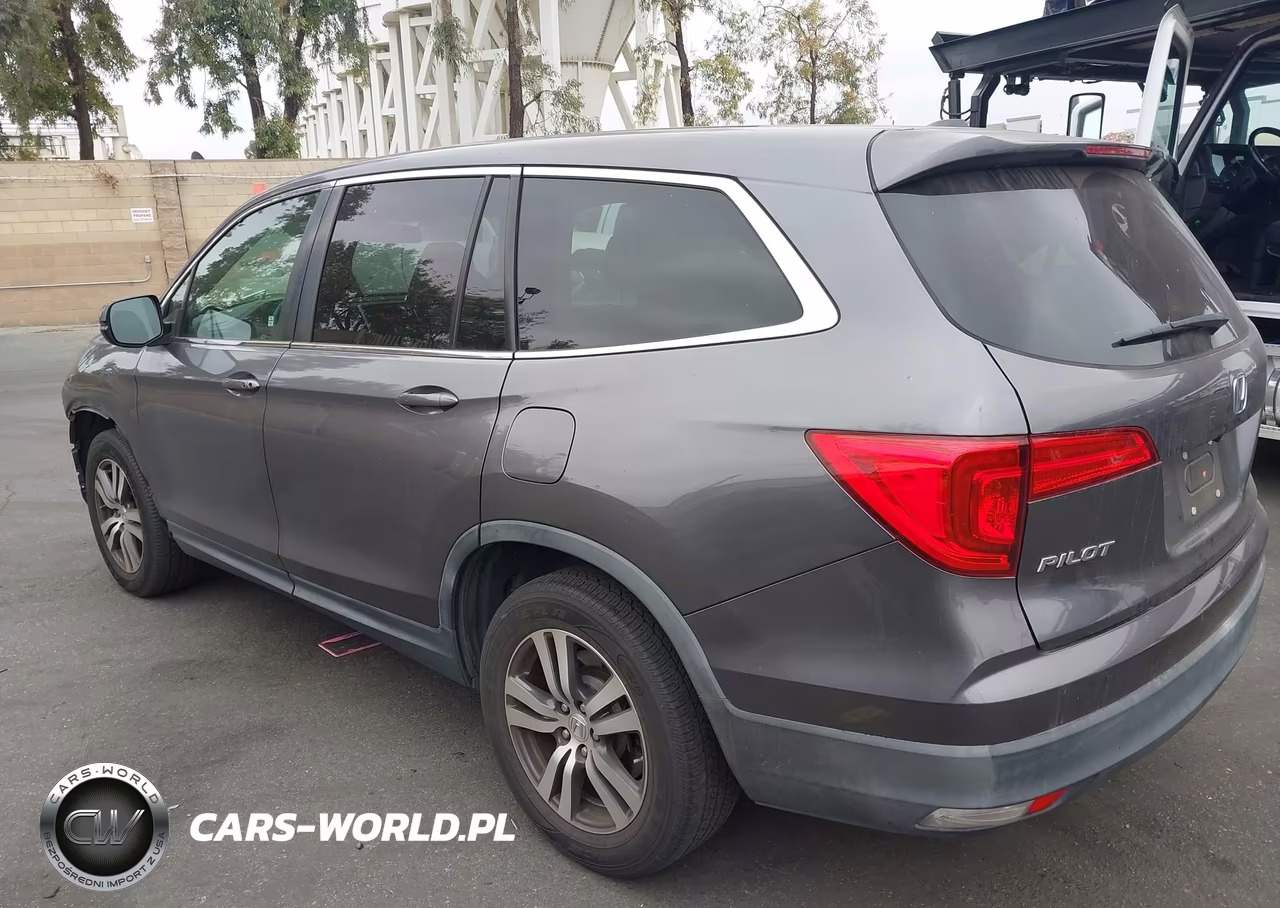 2017 Honda Pilot Ex-L VIN:5FNYF5H57HB037784 - 3