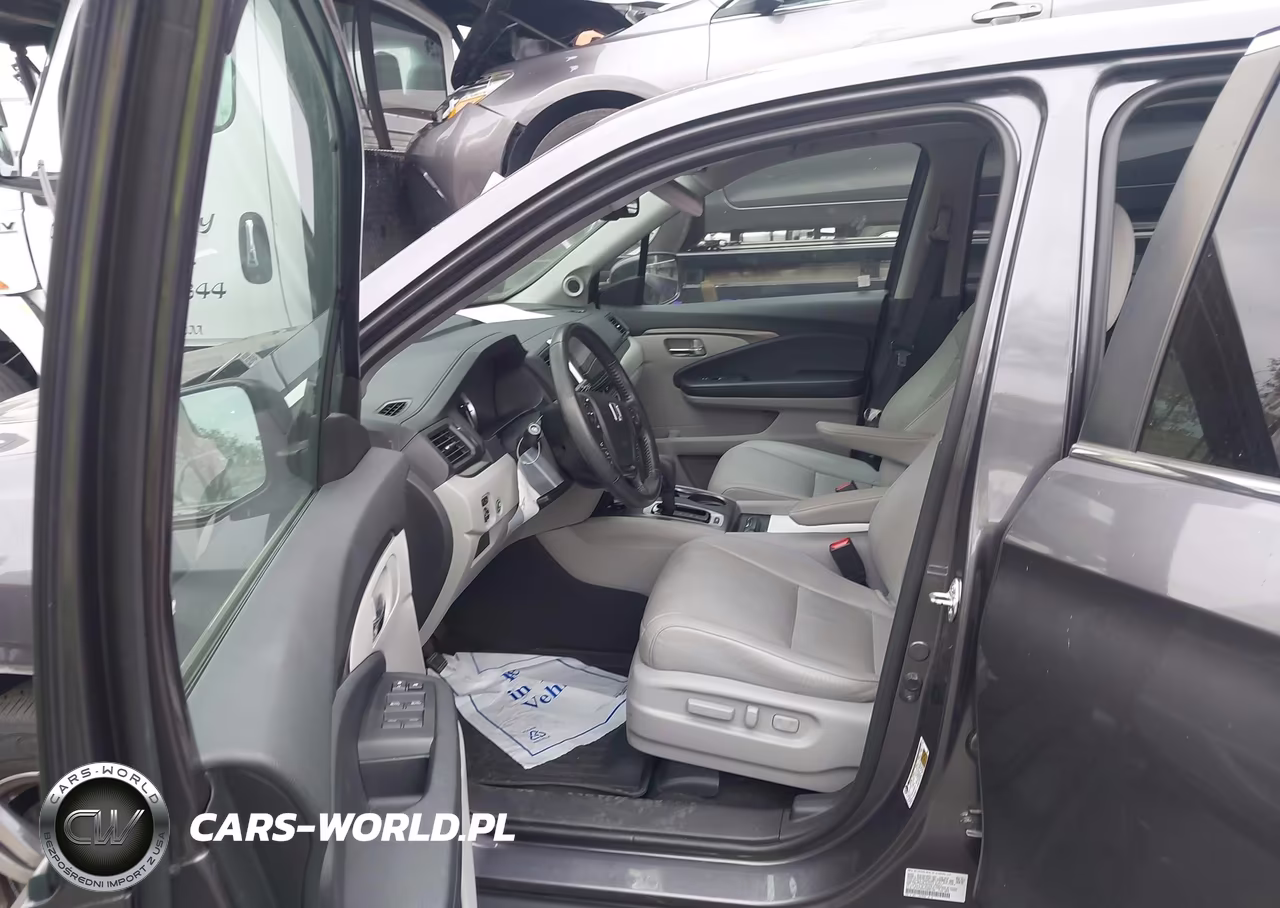 2017 Honda Pilot Ex-L VIN:5FNYF5H57HB037784 - 5