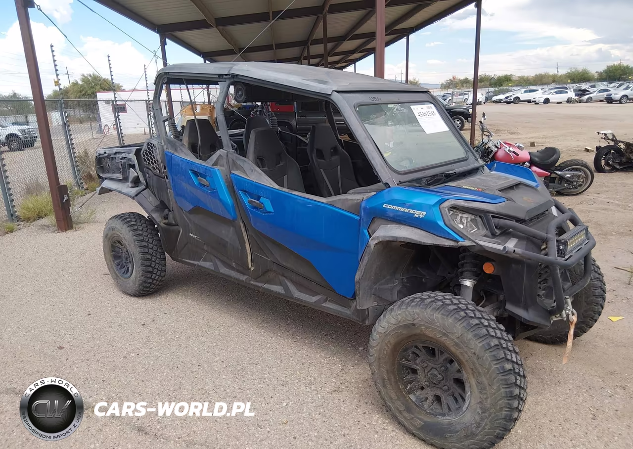 2022 Can-Am Commander Max Xt 1000R-Xt-P 1000R VIN:3JB1CAX4XNK002450 - 2
