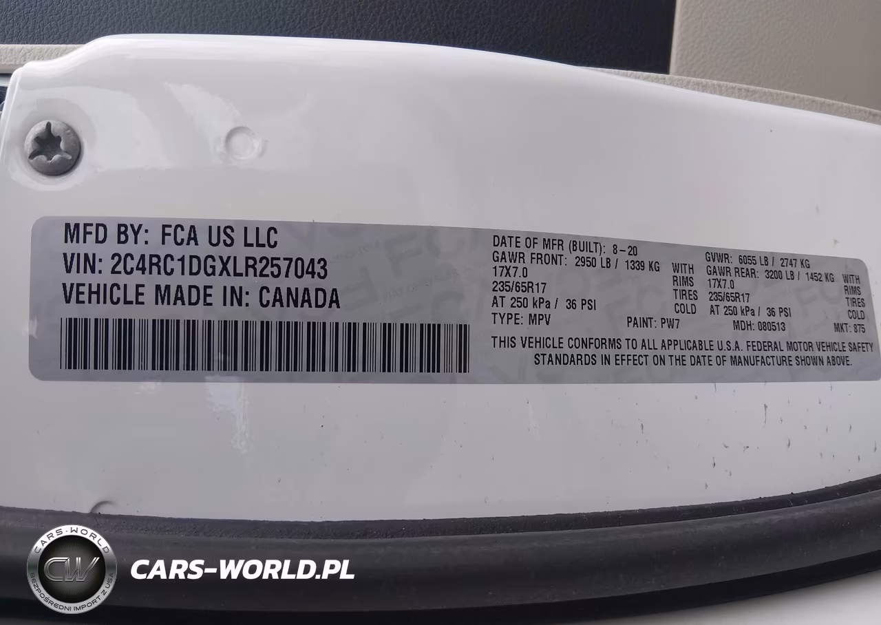 2020 Chrysler Voyager Lxi VIN:2C4RC1DGXLR257043 - 9