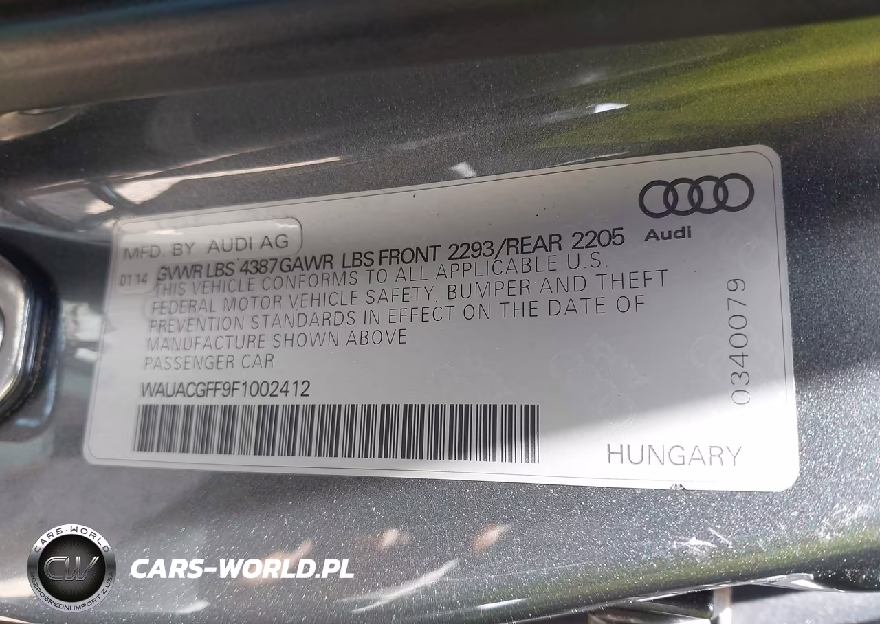 2015 Audi A3 1.8T Premium VIN:WAUACGFF9F1002412 - 9