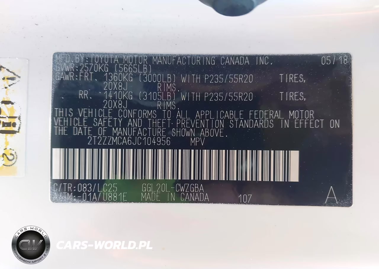 2018 Lexus Rx 350 F Sport VIN:2T2ZZMCA6JC104956 - 9