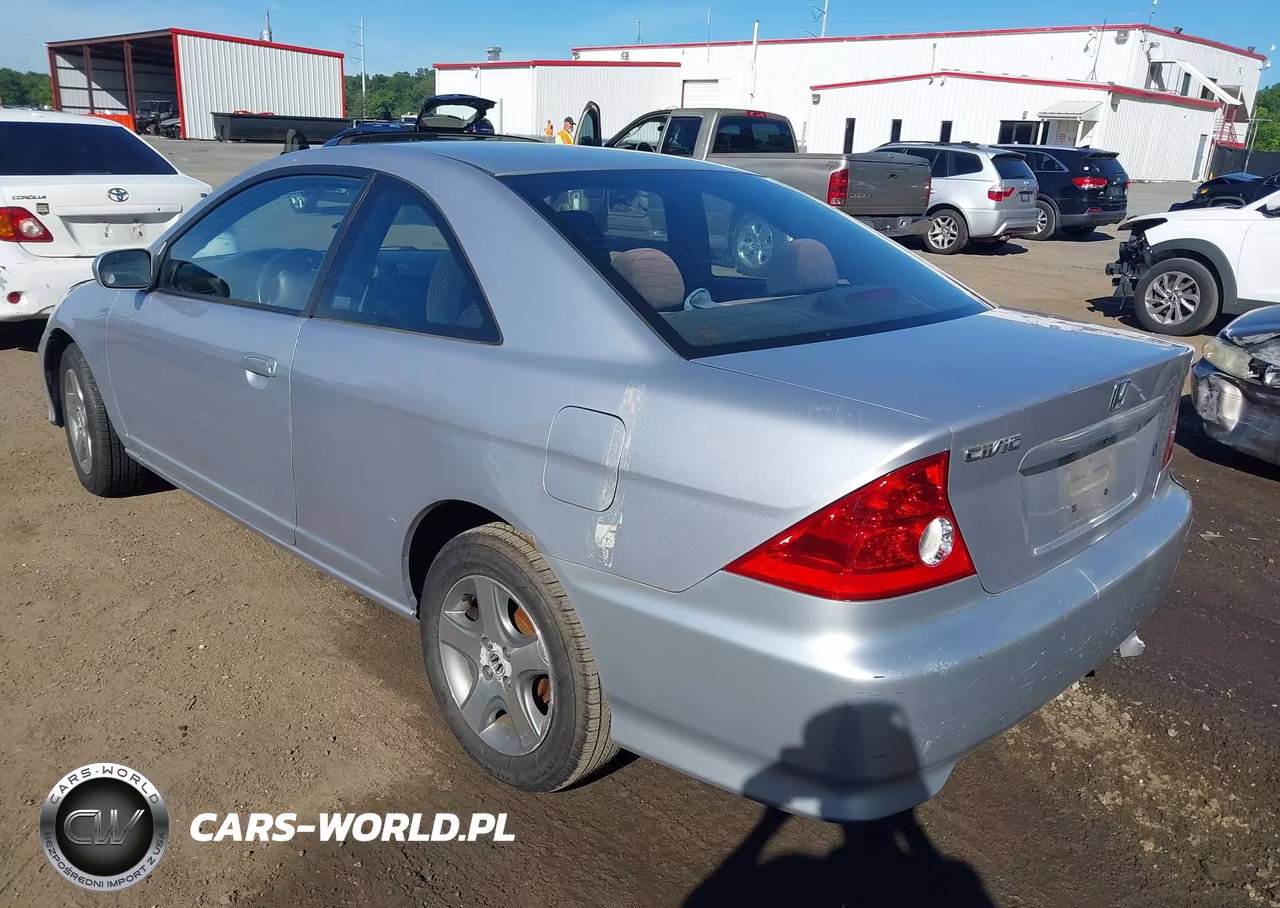 2004 Honda Civic Ex VIN:1HGEM22994L052606 - 3