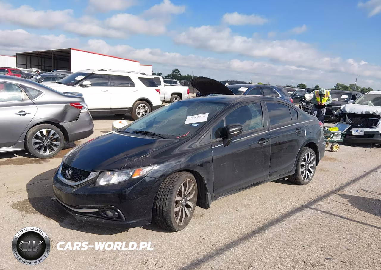 2015 Honda Civic Ex-L VIN:2HGFB2F96FH517752 - 2