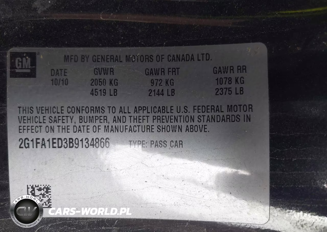 2011 Chevrolet Camaro 2Ls VIN:2G1FA1ED3B9134866 - 9