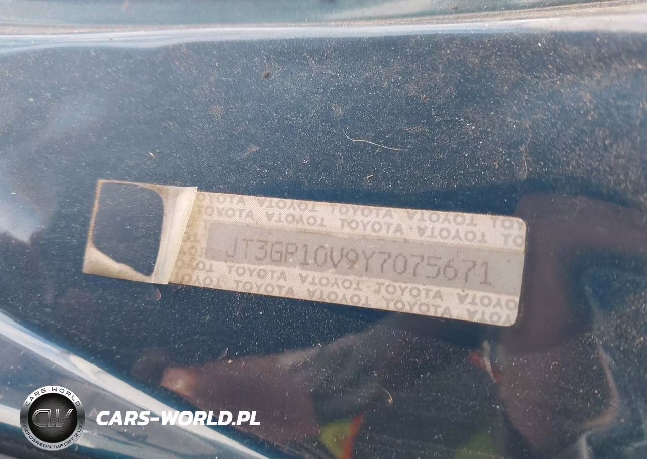 2000 Toyota Rav4 VIN:JT3GP10V9Y7075671 - 9