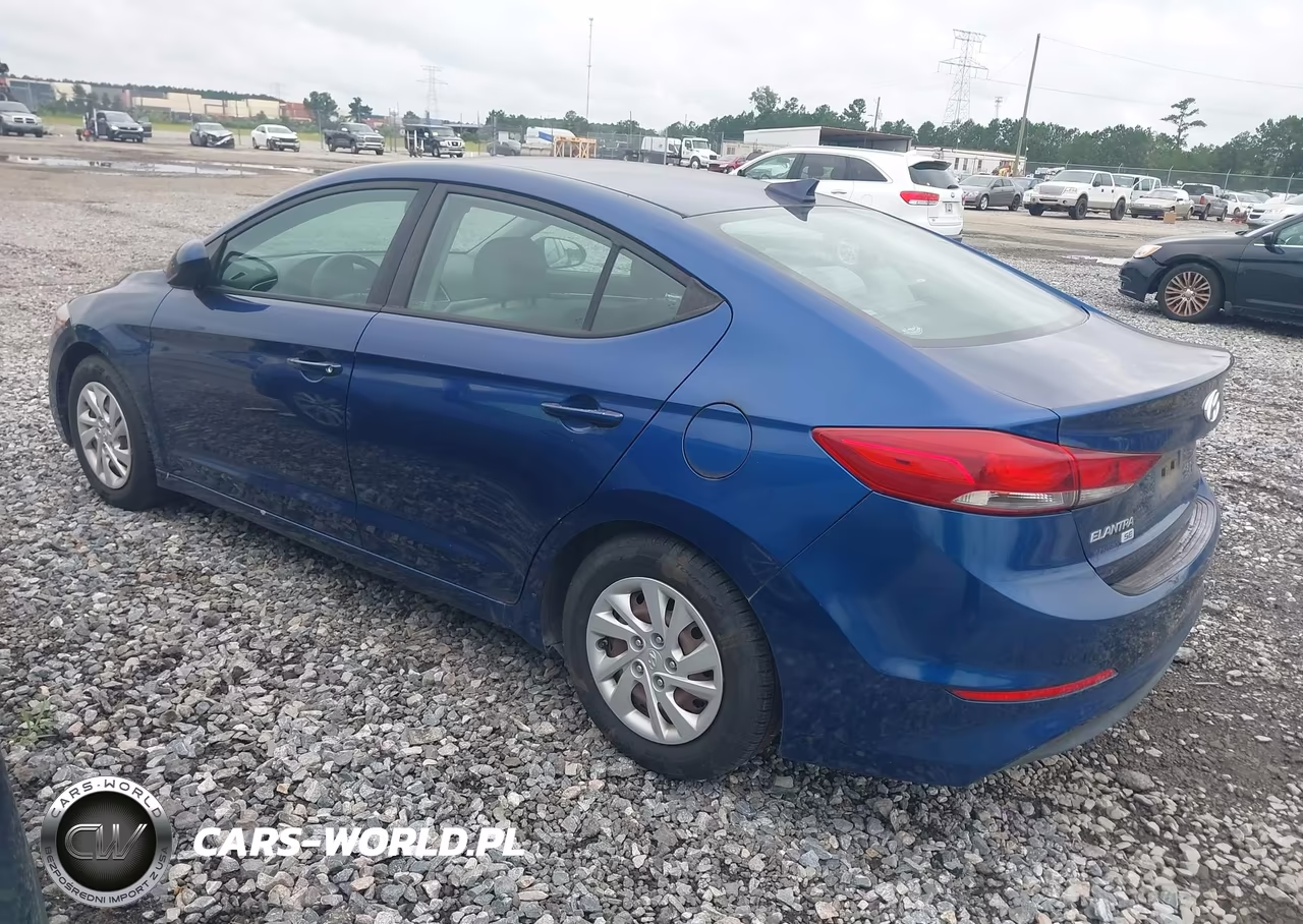 2017 Hyundai Elantra Se VIN:5NPD74LF6HH069455 - 3