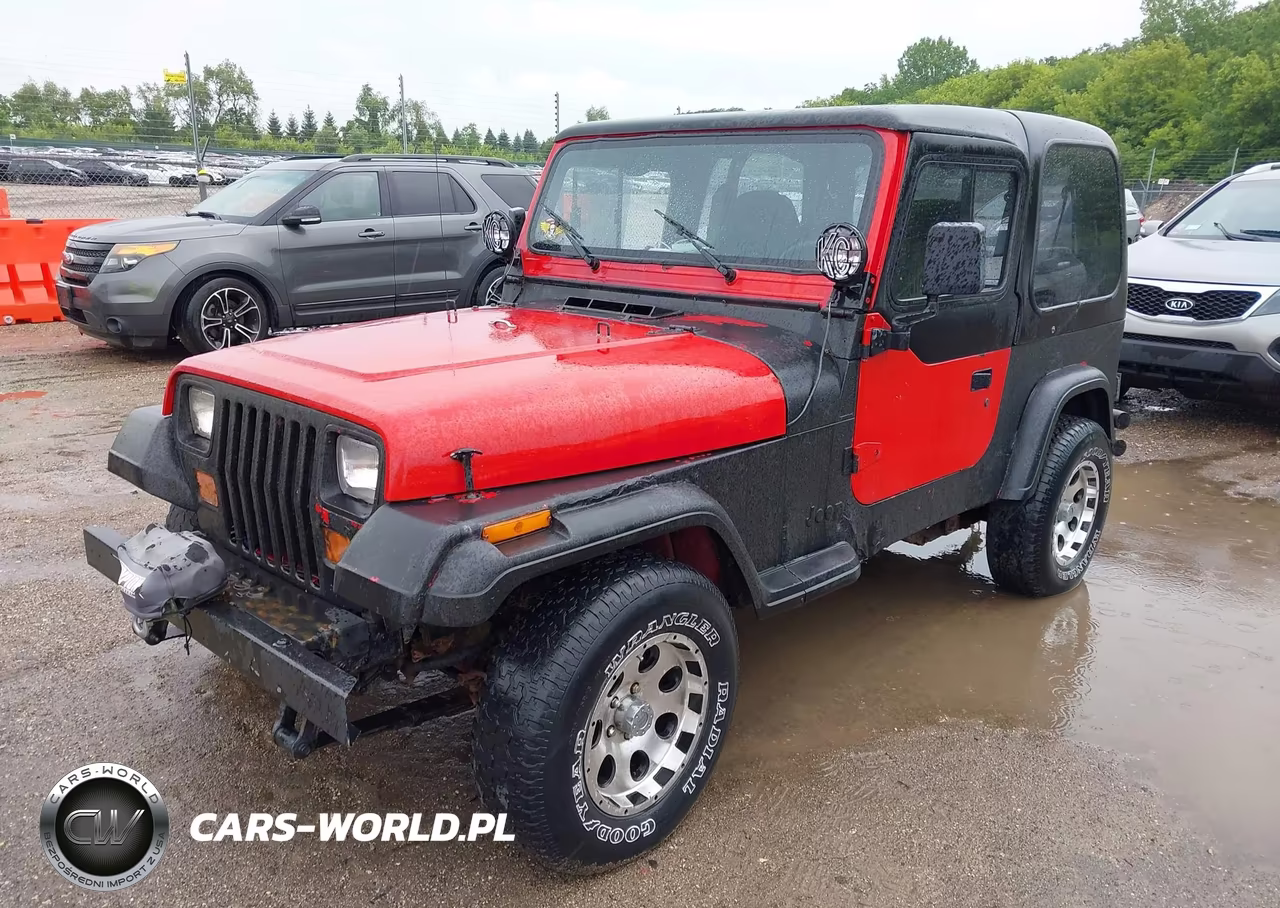 1993 Jeep Wrangler - Yj S VIN:1J4FY19P1PP207596 - 2