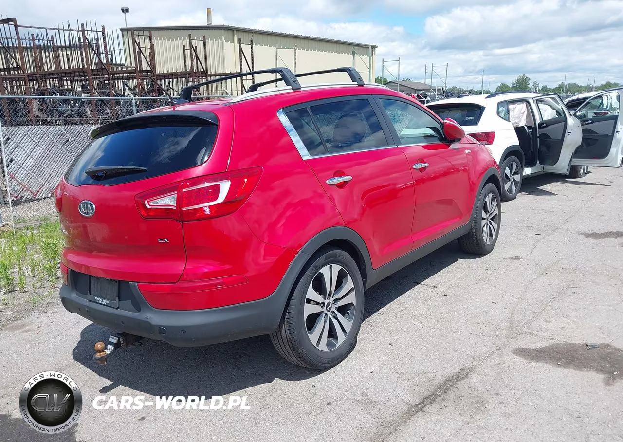 2012 Kia Sportage Ex VIN:KNDPCCA28C7347868 - 4