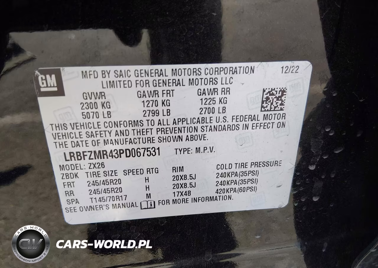 2023 Buick Envision Preferred Awd VIN:LRBFZMR43PD067531 - 9