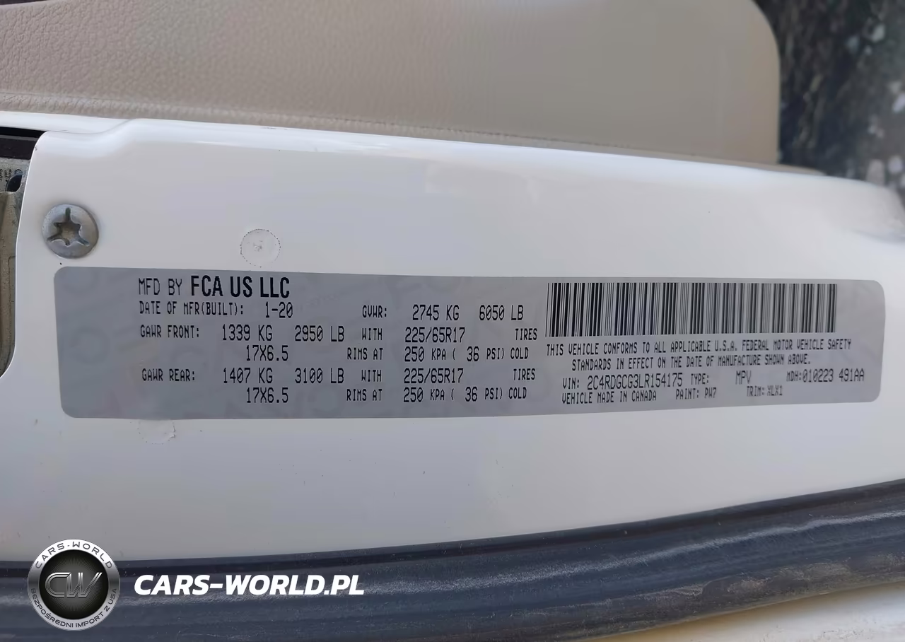 2020 Dodge Grand Caravan Sxt VIN:2C4RDGCG3LR154175 - 9