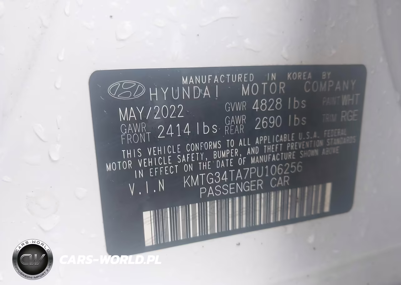 2023 Genesis G70 2.0T Awd VIN:KMTG34TA7PU106256 - 9