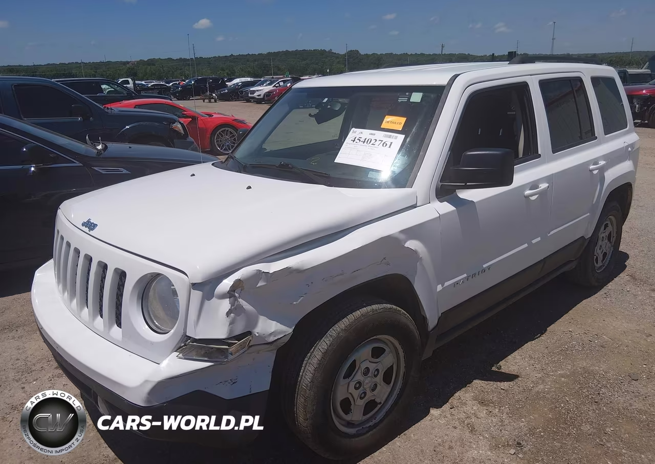 2017 Jeep Patriot Sport Fwd VIN:1C4NJPBA4HD115772 - 2