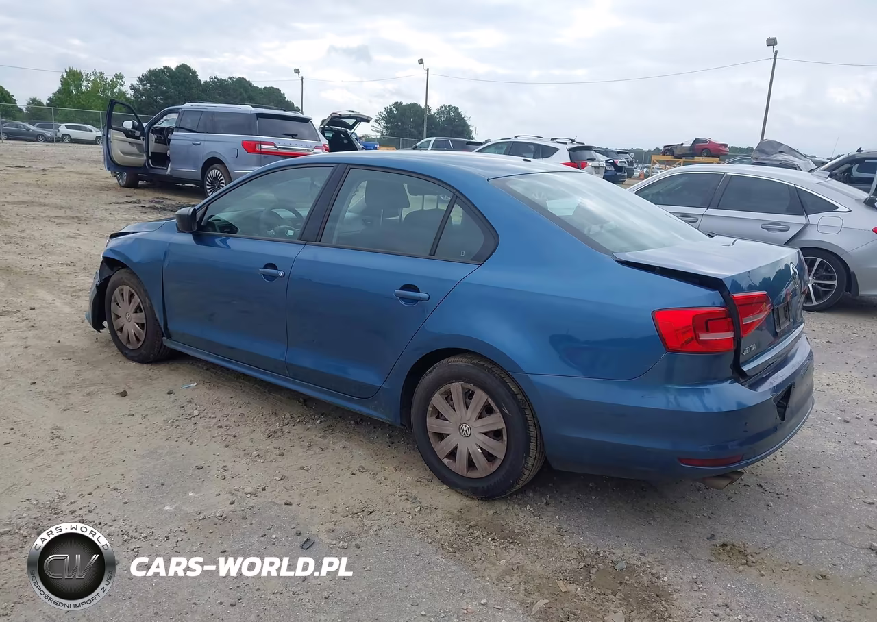 2015 Volkswagen Jetta 2.0L S VIN:3VW2K7AJ3FM279725 - 3